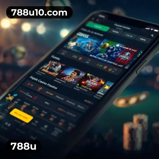 Aplicativo móvel 788u para iOS e Android